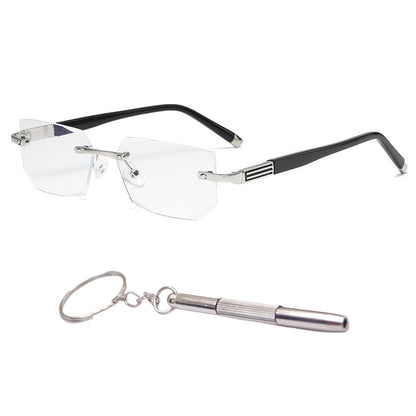 Sapphire-Hard, Anti-Blue Light Reading Glasses