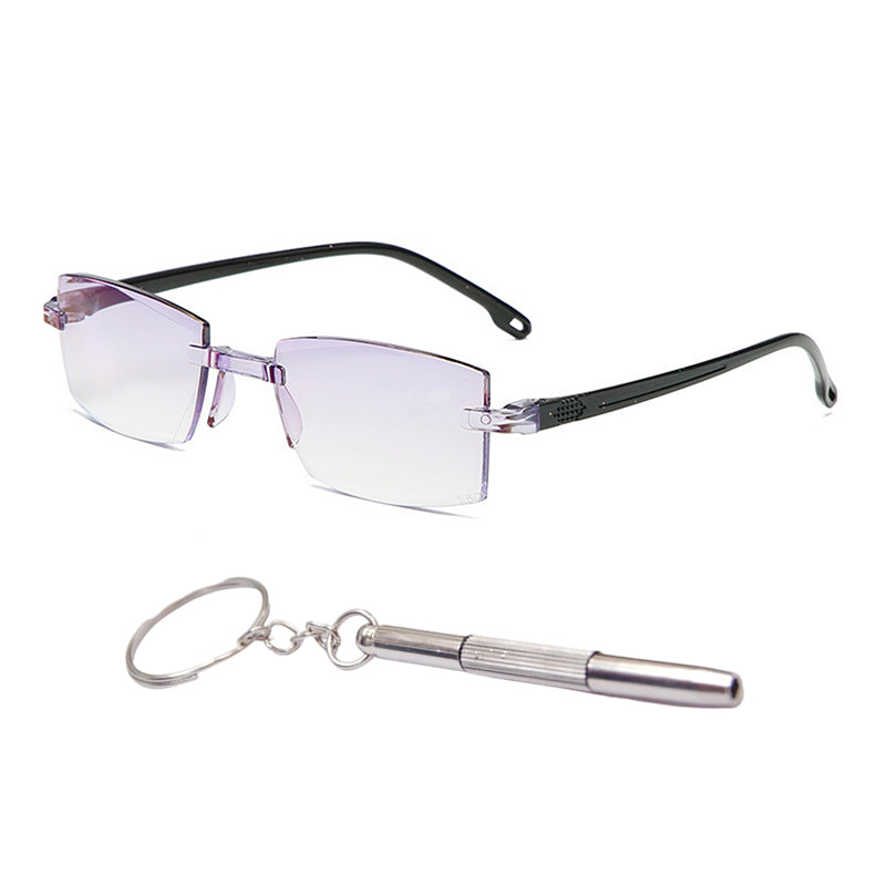 Sapphire-Hard, Anti-Blue Light Reading Glasses