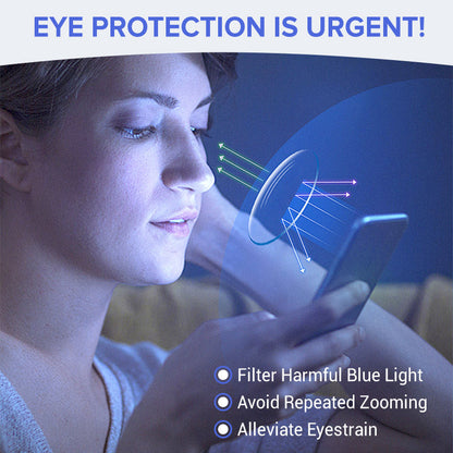 Sapphire-Hard, Anti-Blue Light Reading Glasses