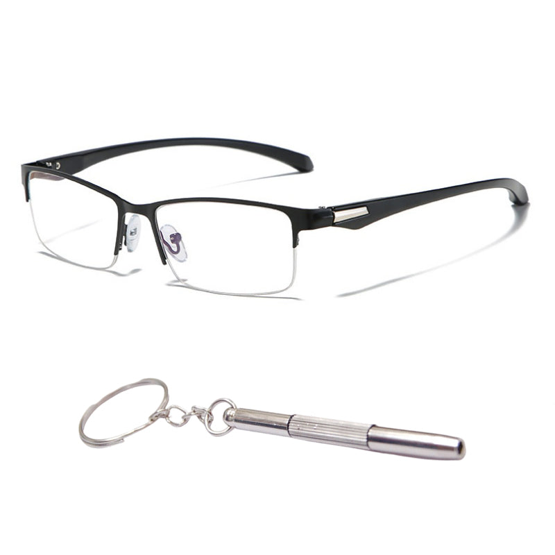 Sapphire-Hard, Anti-Blue Light Reading Glasses
