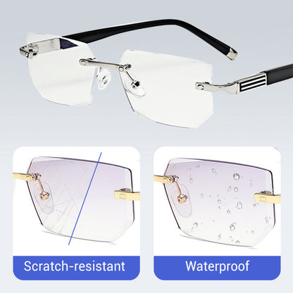 Sapphire-Hard, Anti-Blue Light Reading Glasses