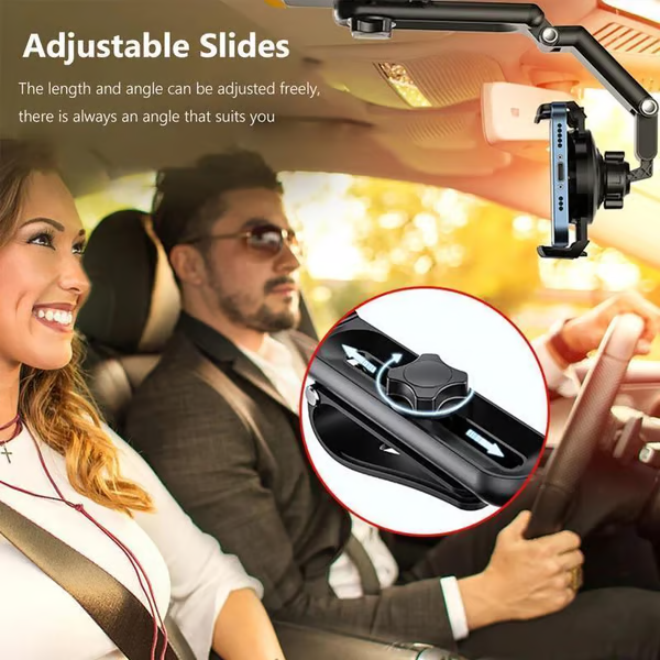 Rotatable & Retractable Car Phone Holder