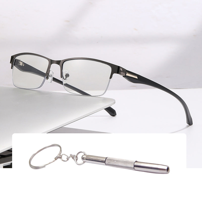 Sapphire-Hard, Anti-Blue Light Reading Glasses
