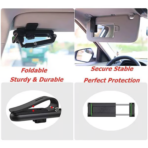 Rotatable & Retractable Car Phone Holder