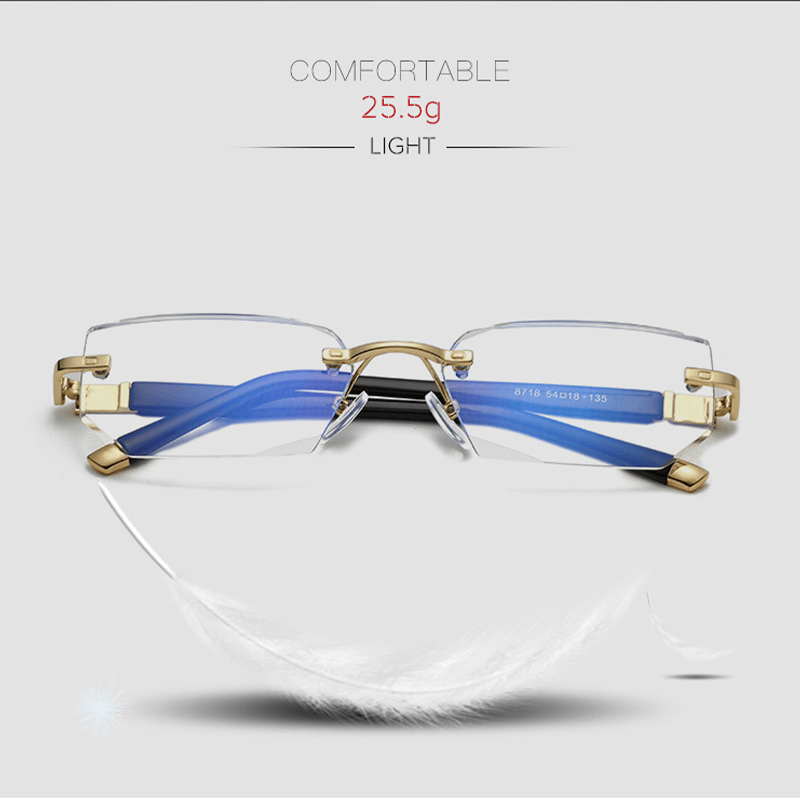 Sapphire-Hard, Anti-Blue Light Reading Glasses