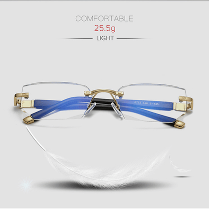Sapphire-Hard, Anti-Blue Light Reading Glasses