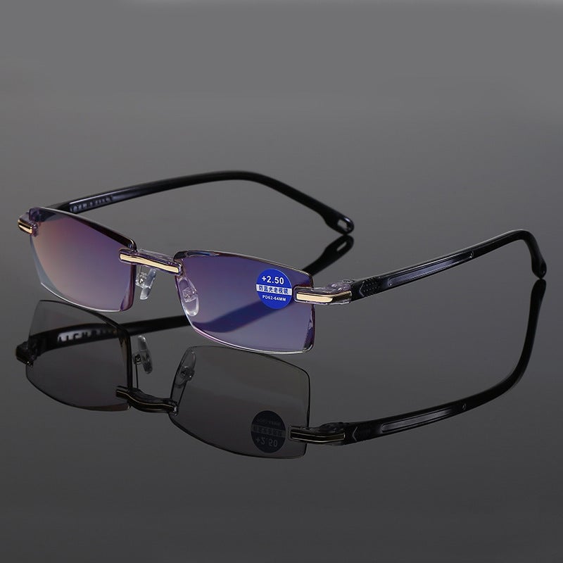 Sapphire-Hard, Anti-Blue Light Reading Glasses